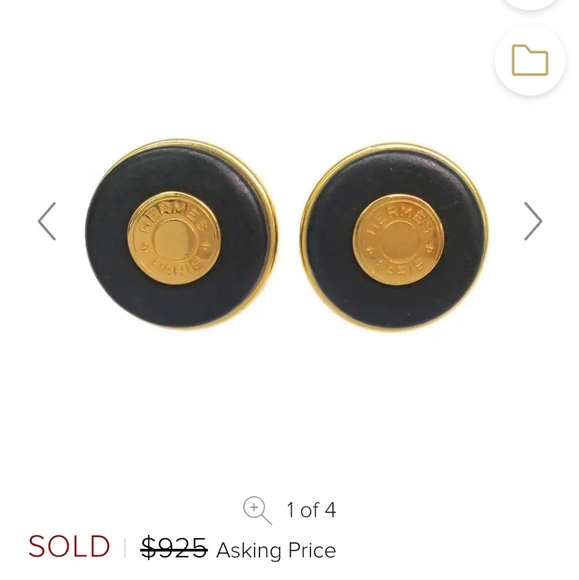 Hermes earrings - Picture 6 of 6